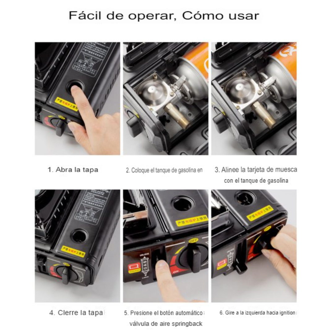 Mini Cocina de Gas 1 Quemador