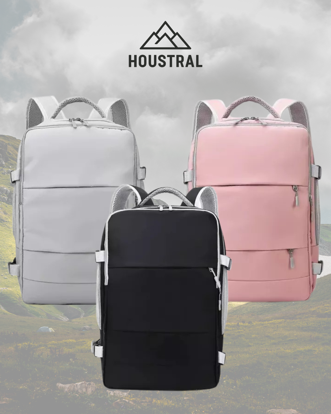 Mochila de viaje Multifuncional Impermeable 30 L